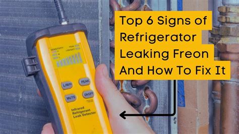 freon leak mini fridge|How To Detect And Prevent Freon Leaks In Your Fridge: A。